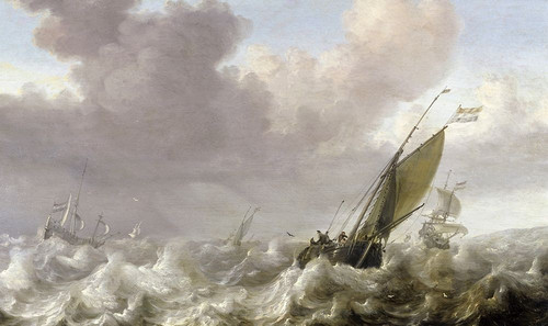Dutch Windships Poster Print by Julius Porcellis - Item # VARPDX282679