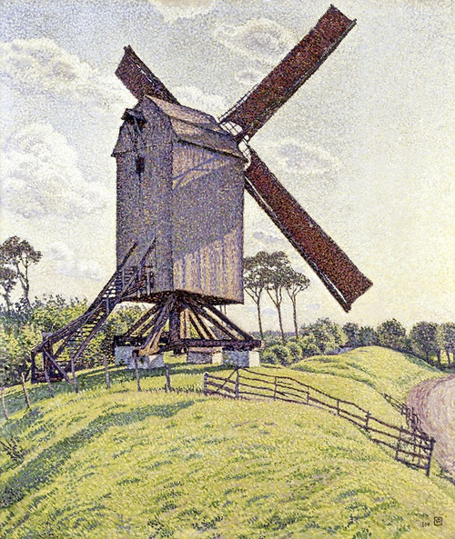 Le Moulin de Kalf Poster Print by Theo Van Rysselberghe - Item # VARPDX283302