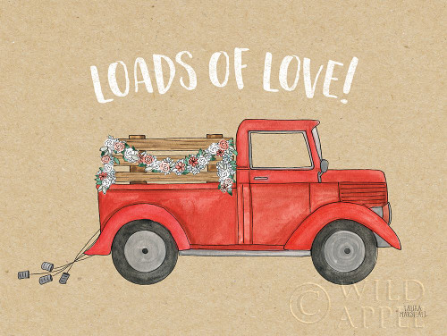 Loads of Love I Poster Print by Laura Marshall - Item # VARPDX29886