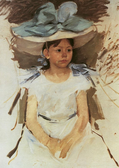 Ellen Mary In A Big Blue Hat 1905 Poster Print by Mary Cassatt - Item # VARPDX372652