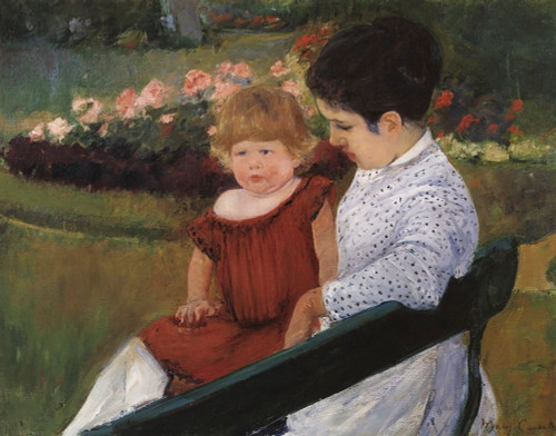 In The Park 1894 Poster Print by Mary Cassatt - Item # VARPDX372660