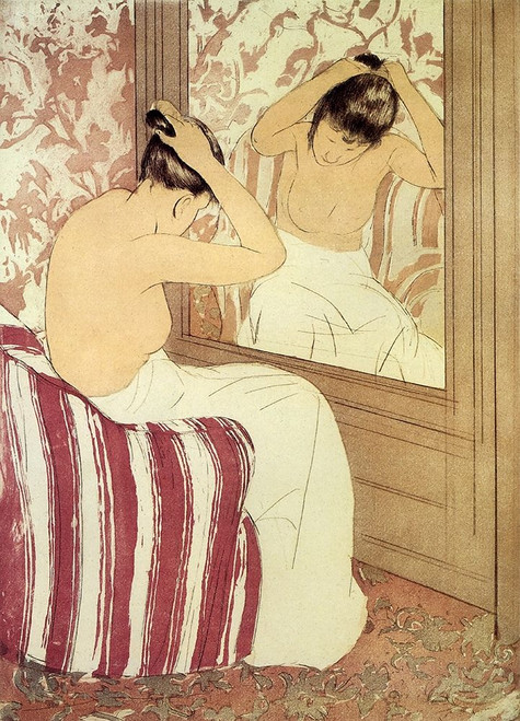 Study 1890 Poster Print by Mary Cassatt - Item # VARPDX372715