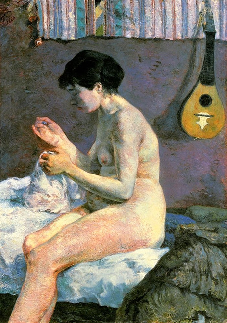 Nude Study Poster Print by Paul Gauguin - Item # VARPDX373008