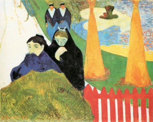Old Women At Arles Poster Print by Paul Gauguin - Item # VARPDX373009