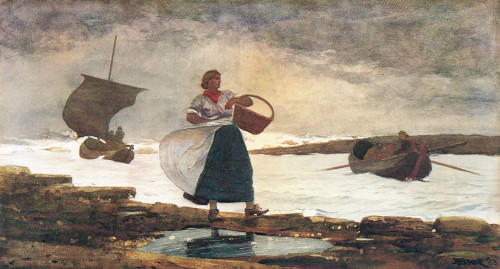 Inside The Bar Tynemouth Poster Print by Winslow Homer - Item # VARPDX373235