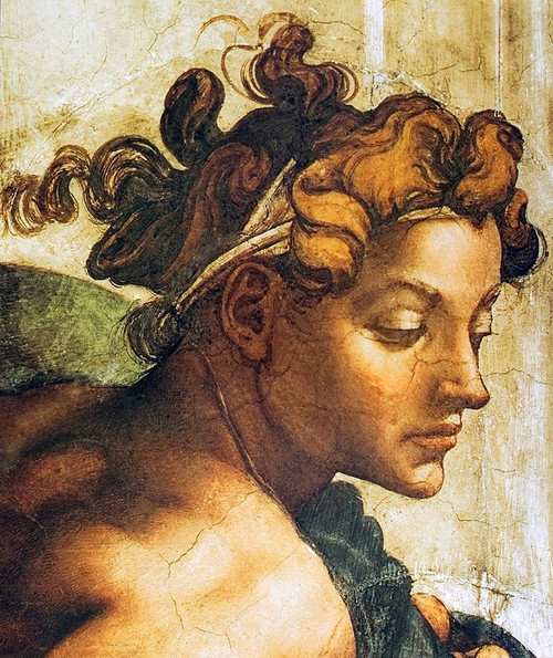 Head Of A Nude Poster Print by Michelangelo Michelangelo - Item # VARPDX373578