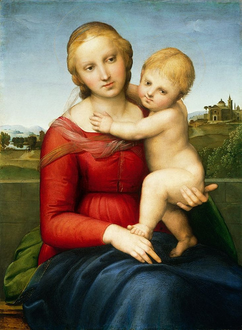 The Small Cowper Madonna, c. 1505 Poster Print by Raphael Raphael - Item # VARPDX373977