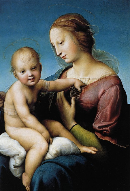 Madonna And Child 8 Poster Print by Raphael Raphael - Item # VARPDX373980