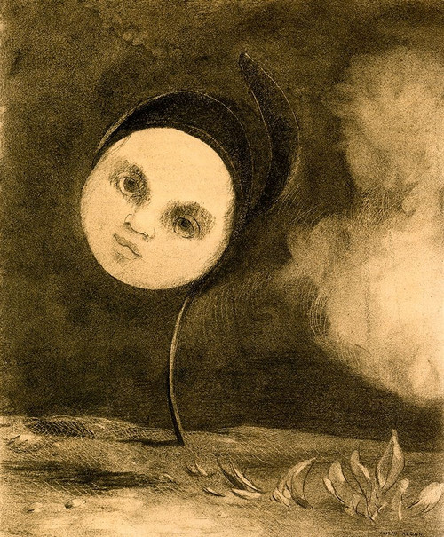 Strange Flower Little Sister Of The Poor Poster Print by Odilon Redon - Item # VARPDX374035