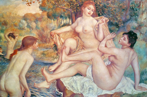 Large Bathers Poster Print by Pierre-Auguste Renoir - Item # VARPDX374142