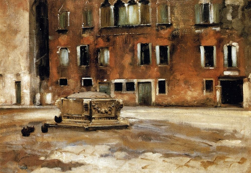 Campo Sant Agnese, Venice, 1882 Poster Print by John Singer Sargent - Item # VARPDX374199