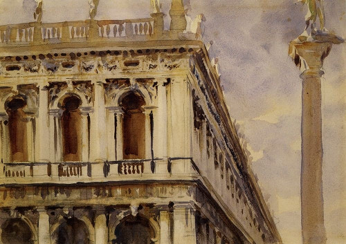 The Libreria, Venice, 1903-04 Poster Print by John Singer Sargent - Item # VARPDX374288