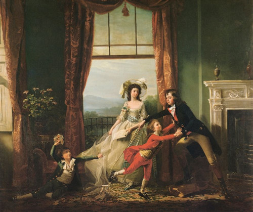 The Sitwell Children, 1787 Poster Print by John Singleton Copley - Item # VARPDX374297