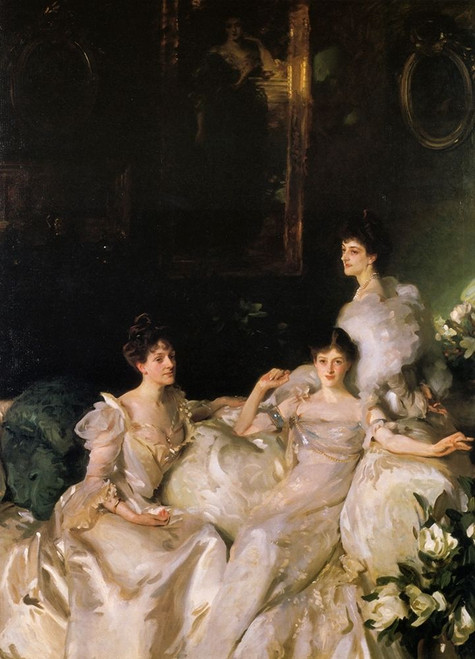 The Wyndham Sisters Poster Print by John Singer Sargent - Item # VARPDX374304