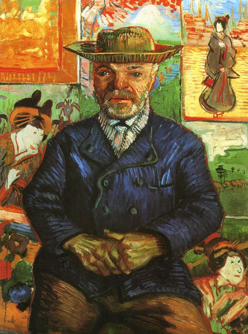 Portrait Pere Tanguy 2 Poster Print by Vincent Van Gogh - Item # VARPDX374538