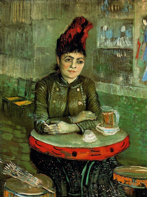 Agostina Segatori Cafe Du Tambourin Poster Print by Vincent Van Gogh - Item # VARPDX374600