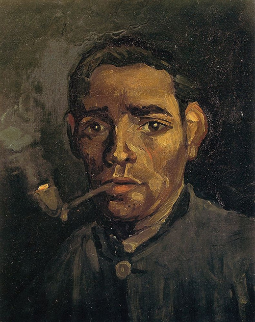 Head Of A Man Poster Print by Vincent Van Gogh - Item # VARPDX374651