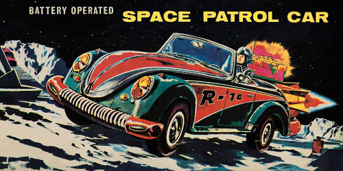 Battery Operated Space Patrol Car Poster Print by Retrotrans Retrotrans - Item # VARPDX375890