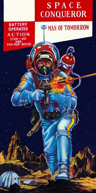 Space Conqueror Poster Print by Retrobot Retrobot - Item # VARPDX375931