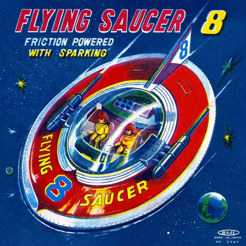 Flying Saucer 8 Poster Print by Retrorocket Retrorocket - Item # VARPDX375967