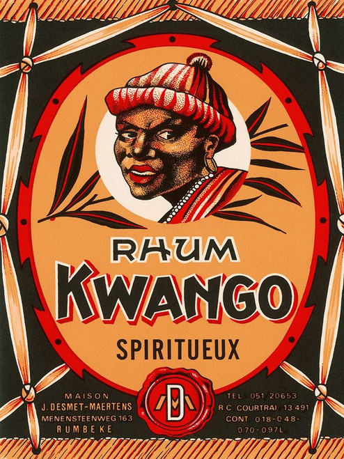 Rhum Kwango Poster Print by Retrolabel Retrolabel