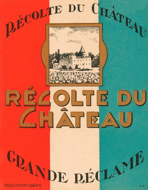 Recolte du Chateau Poster Print by Retrolabel Retrolabel