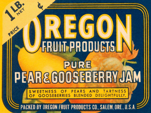Pure Pear and Gooseberry Jam Poster Print by Retrolabel Retrolabel - Item # VARPDX376067