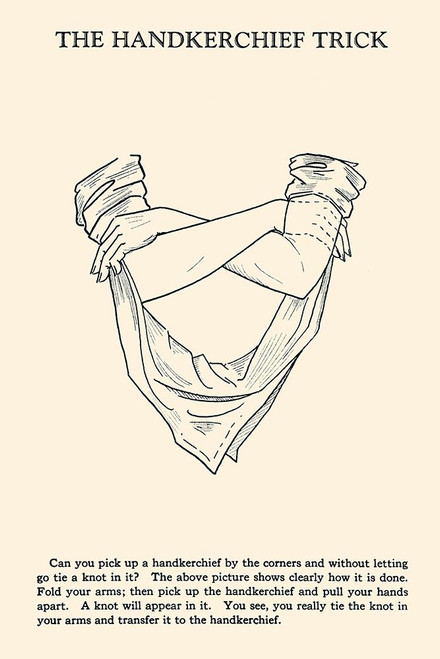 The Hankerchief Trick Poster Print by Retromagic Retromagic - Item # VARPDX376245