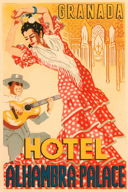 Hotel Alhambra - Palace Poster Print by Retrotravel Retrotravel - Item # VARPDX376460
