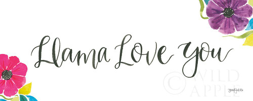 La La Llama VII Poster Print by Jenaya Jackson - Item # VARPDX37810