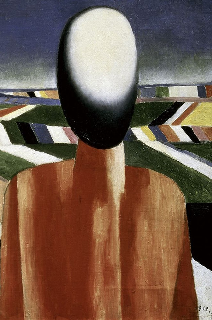 Two Farmers (right) Poster Print by Kazimir Malevich - Item # VARPDX394116