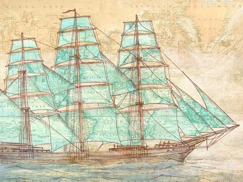 Sailing to the World Poster Print by Joannoo Joannoo - Item # VARPDX3JO4995