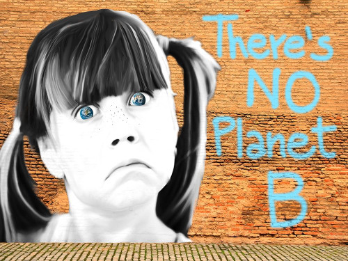 No Planet B Poster Print by Masterfunk Collective Masterfunk Collective - Item # VARPDX3MF4786