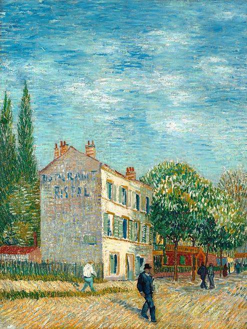 The Rispal Restaurant in Asni¬ê¬©res Poster Print by van Gogh Vincent - Item # VARPDX3VG4968