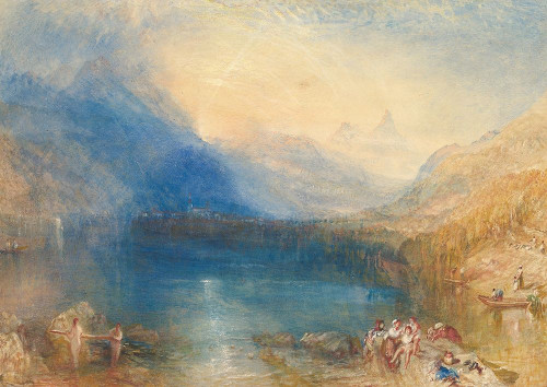 The Lake of Zug Poster Print by Turner William