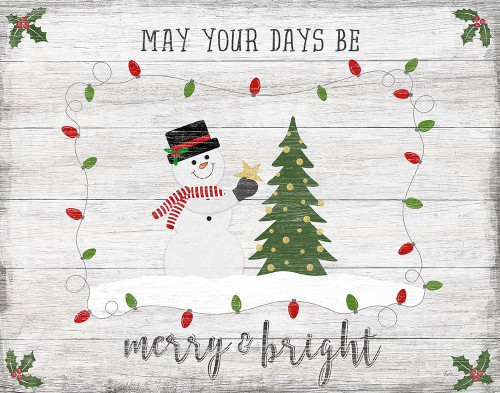 Merry and Bright Poster Print by Natalie Carpentieri - Item # VARPDX40907 Merry and Bright Poster Print by Natalie Carpentieri - Item # VARPDX40907