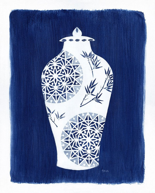 Sapphire Urn II Poster Print by Tava Studios Tava Studios - Item # VARPDX40979