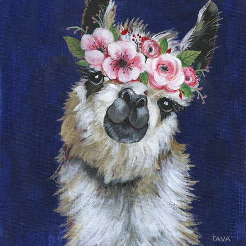 Lady Llama Poster Print by Tava Studios Tava Studios - Item # VARPDX41117 Lady Llama Poster Print by Tava Studios Tava Studios - Item # VARPDX41117