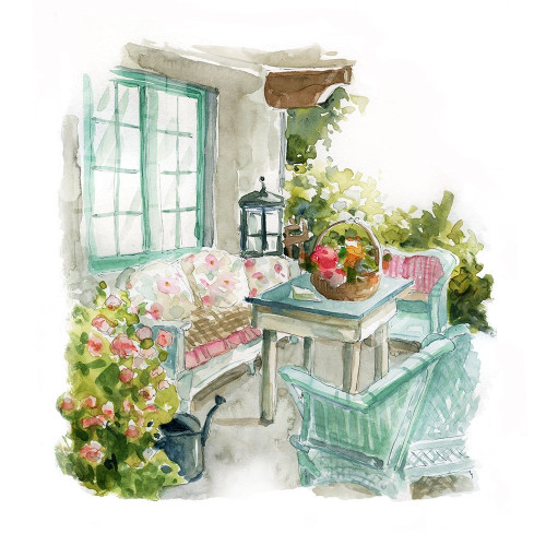 Cottage Retreat Poster Print by Carol Robinson - Item # VARPDX41141