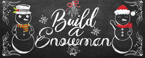 Build a Snowman Poster Print by Daniela Santiago - Item # VARPDX41254