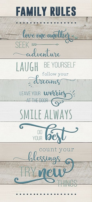 Family Rules Poster Print by CAD Designs CAD Designs - Item # VARPDX41310