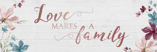 Love Makes a Family Poster Print by Carol Robinson - Item # VARPDX41398