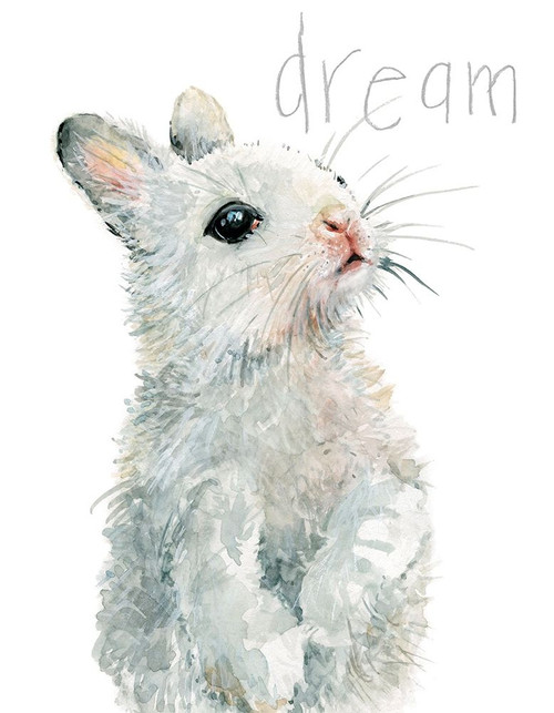 Forest Fur Baby Bunny Poster Print by Carol Robinson - Item # VARPDX41559