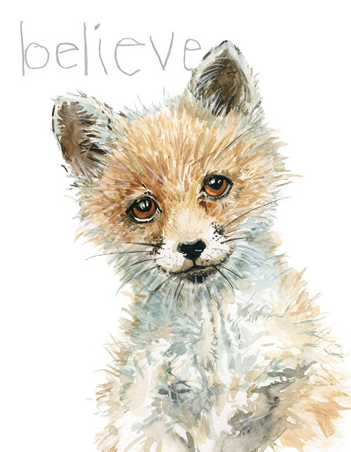 Forest Fur Baby Fox Poster Print by Carol Robinson - Item # VARPDX41561