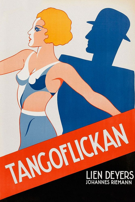 Vintage Film Posters: Tango Movies "Tangoflickan" Poster Print by Unknown Unknown - Item # VARPDX449823