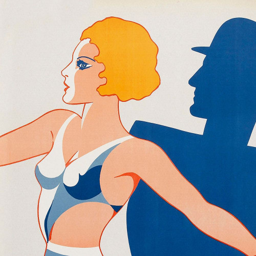 Vintage Film Posters: Tango Movies "Tangoflickan" - Detail Poster Print by Unknown Unknown - Item # VARPDX449834
