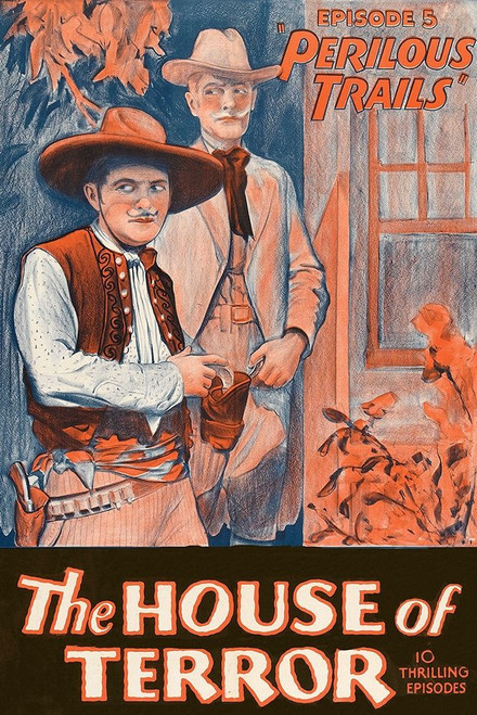 Vintage Westerns: Perilous Trails - House of Terror Poster Print by Unknown Unknown - Item # VARPDX449898