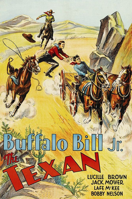 Vintage Westerns: Texan Poster Print by Unknown Unknown - Item # VARPDX449911