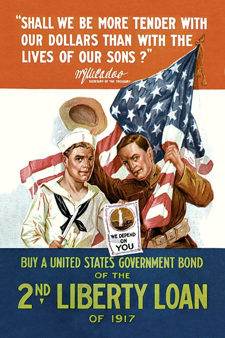 WWI: 2nd Liberty Loan Poster Print by Unknown Unknown - Item # VARPDX450067