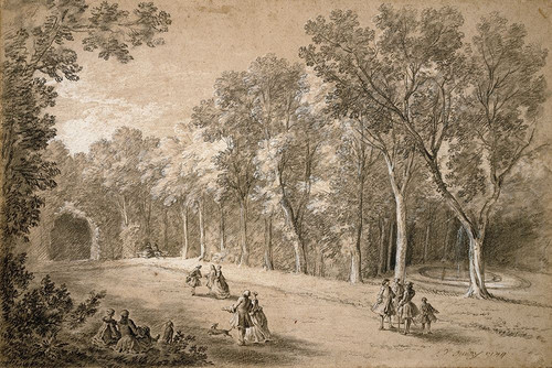 Park Scene Poster Print by Jean-Baptiste Oudry - Item # VARPDX453912